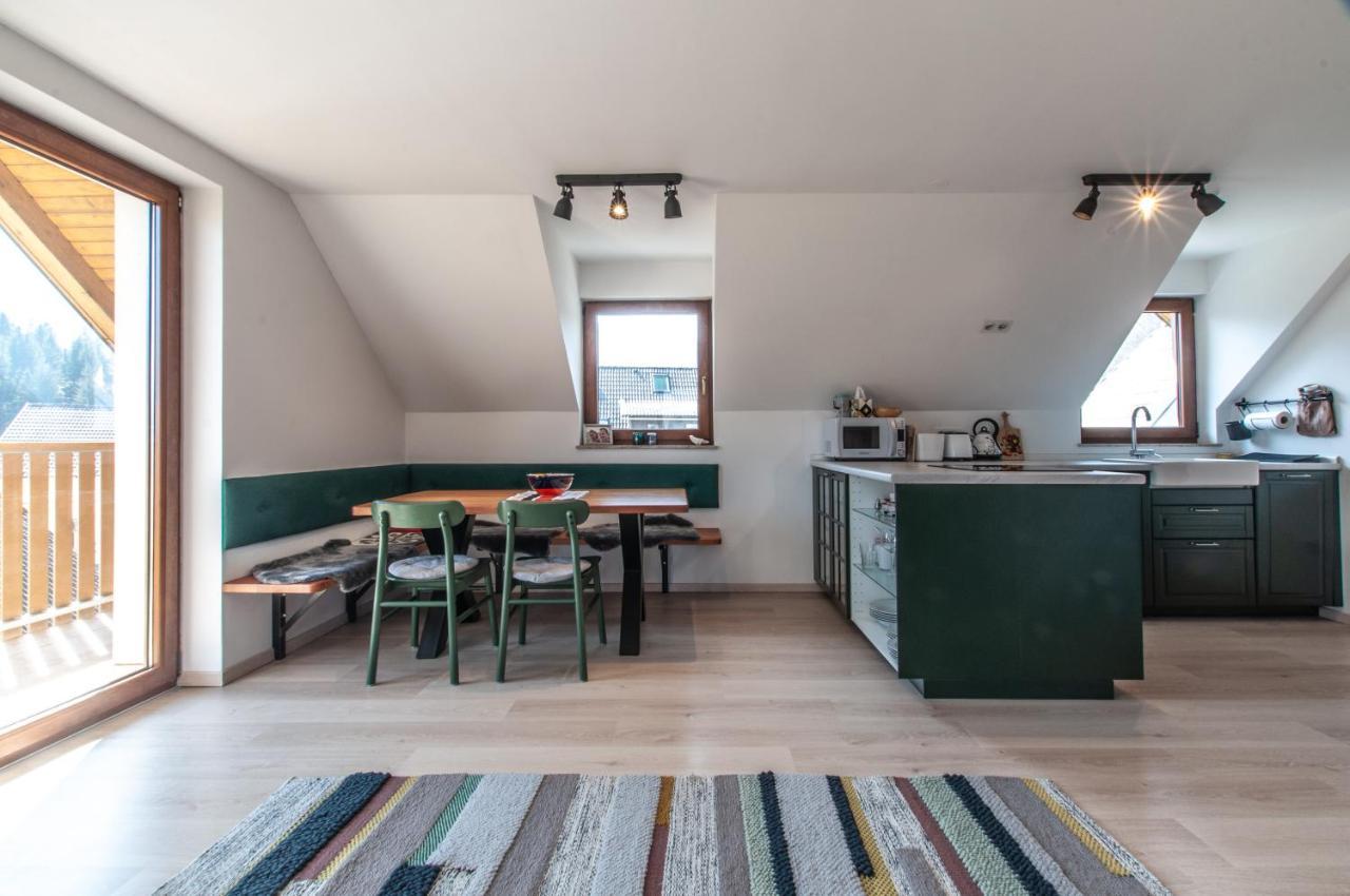 Apartment Eva Bohinj Bagian luar foto